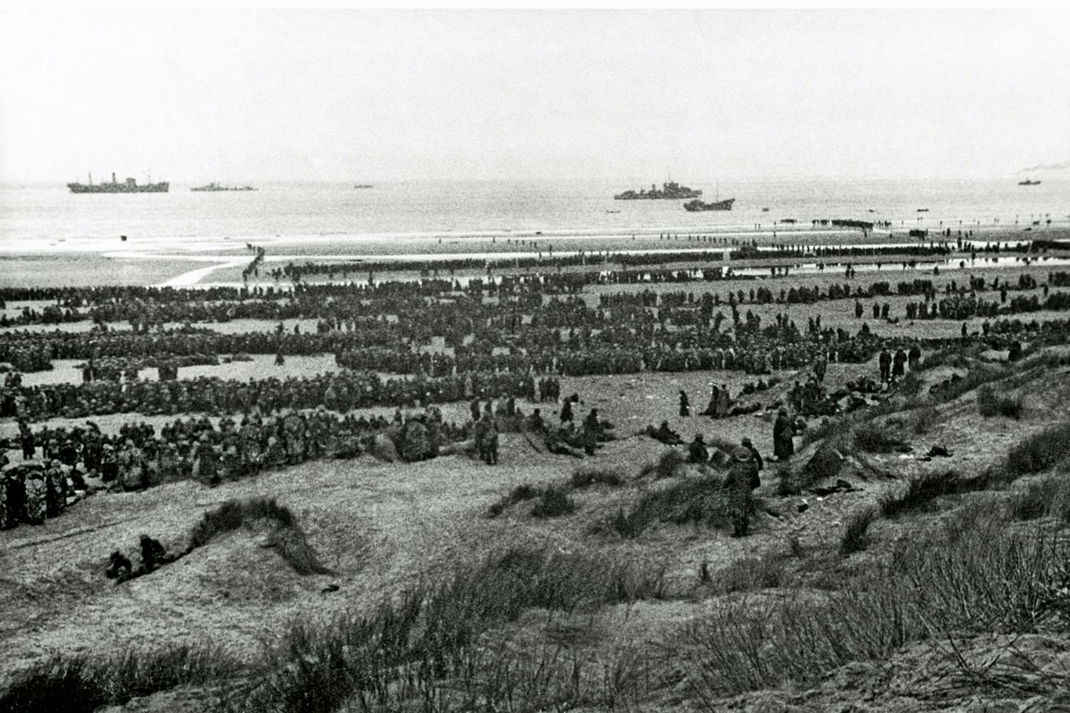 dunkerque evakuering soldater strand 1940 dunkerque evakuering soldater strand 1940